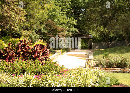 Sarah Duke Gardens, im Campus der Duke University, Durham, NC, USA Stockfoto