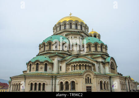 St. Alexander-Nevski-Kathedrale, Sofia, Bulgarien Stockfoto