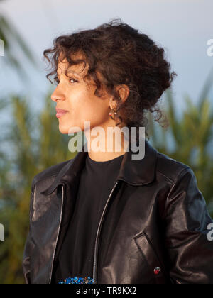 Gewinner des Grand Prix Award, Mati Diop, für den Film Atlantique, an der Palme D'Or Award Foto an der 72nd Cannes Film Festival, Samstag, den 25. Mai 2019, Cannes, Frankreich. Foto: Doreen Kennedy Stockfoto