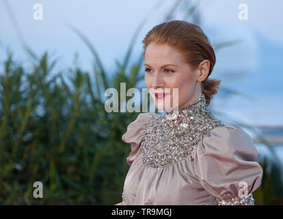 Emily Beecham, Sieger der Beste Hauptdarstellerin für den Film Little Joe an der Palme D'Or Award Foto an der 72nd Cannes Film Festival, Samstag, den 25. Mai 2019, Cannes, Frankreich. Foto: Doreen Kennedy Stockfoto