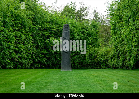 Shiva Lingam. Die Finger Skulptur ist ein Symbol für die Grundausrichtung des Lebens, nämlich, zu erstellen oder zu sterben. Stockfoto