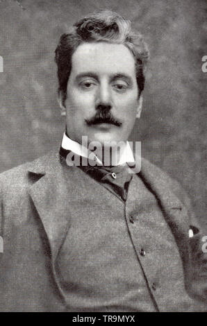 GIACOMO PUCCINI (1858-1924), italienischer Opernkomponist etwa 1900 Stockfoto