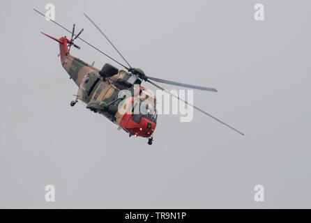 WS-61 Westland Sea King Hubschrauber Stockfoto