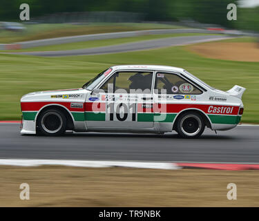 Malcolm Harding, Ford Escort Zakspeed MK 2 BDG, Youngtimer Touring Car Challenge, YTCC, Meister Historisches Festival, Brands Hatch, Mai 2019. Brands Hatch Stockfoto