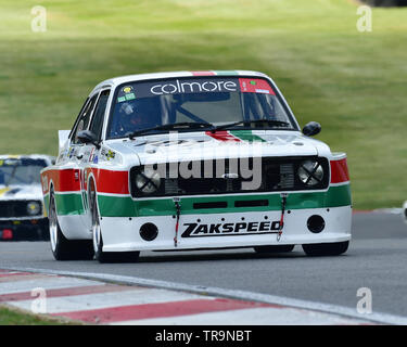 Malcolm Harding, Ford Escort Zakspeed MK 2 BDG, Youngtimer Touring Car Challenge, YTCC, Meister Historisches Festival, Brands Hatch, Mai 2019. Brands Hatch Stockfoto