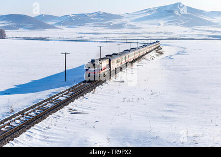 Östlichen expres, Kars dogu expresi Stockfoto