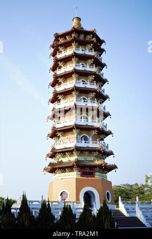 Ci'en Pagode am Sun Moon Lake, Taiwan Stockfoto