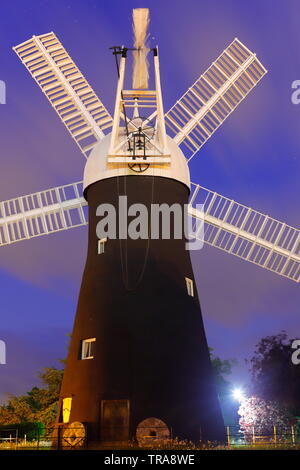 Holgate Mühle ist eine restaurierte Mühle, die auf einen Kreisverkehr in einem York Vorort in North Yorkshire gelegen und ist eine Touristenattraktion. Stockfoto