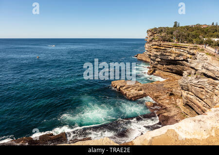 Die Lücke an Watsons Bay in der Nähe von Sydney, NSW, Australien. Stockfoto