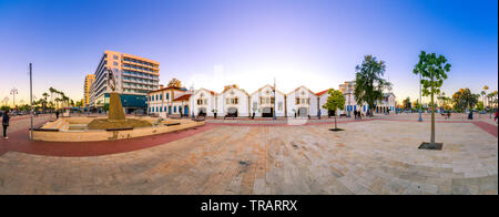 Larnaca Städtische Galerie am Platz Europa in Larnaca, Zypern. Stockfoto