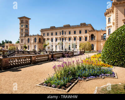 Osborne House, East Kühe, Isle of Wight, Großbritannien, 22. Juli 2014. Stockfoto