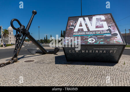 Aquario Vasco da Gama, Belem, Lissabon, Portugal Stockfoto