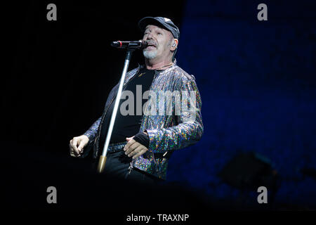 Milano, 1 Giugno 2019. Vasco Rossi in Concerto Allo Stadio San Siro di Milano. Copyright Davide Merli/Alamy Stockfoto