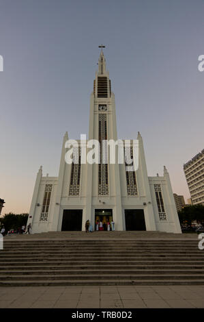 Kathedrale Unserer Lieben Frau von der Unbefleckten Empfängnis, Maputo, Mosambik Stockfoto