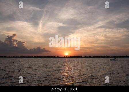 Dramatischer Himmel Stockfoto