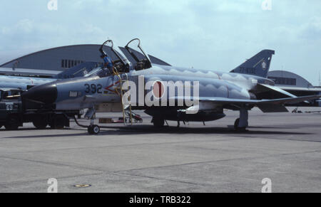 Pfister Luftwaffe JASDF Mitsubishi F-4EJ Kai Phantom II - japanische Luftwaffe/Japan Air Self Defense Force Mitsubishi F-4EJ Kai Phantom II Stockfoto