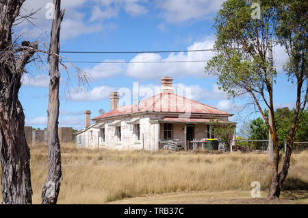 Altes Gehöft, Deepwater, New South Wales, Australien Stockfoto