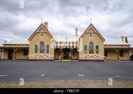 Tenterfield Tenterfield Railway Museum, New South Wales, Australien Stockfoto