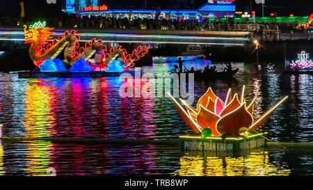 Laterne fetival kann Stadt Tho in Vietnam Stockfoto