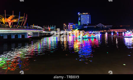 Laterne fetival kann Stadt Tho in Vietnam Stockfoto