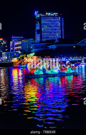 Laterne fetival kann Stadt Tho in Vietnam Stockfoto