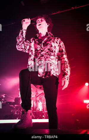 Don Broco Live an der Manchester Academy 2018 Stockfoto