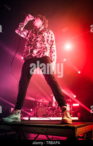 Don Broco Live an der Manchester Academy 2018 Stockfoto