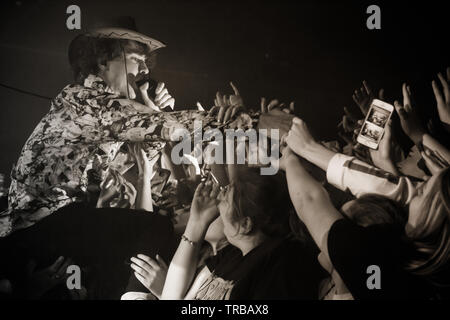 Don Broco Live an der Manchester Academy 2018 Stockfoto