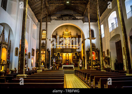 Iglesia de la Merced, alte katholische Kirche in Panama Stockfoto