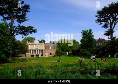 Pitzhanger Manor Museum, Walpole Park, Ealing, W5, London, Vereinigtes Königreich Stockfoto