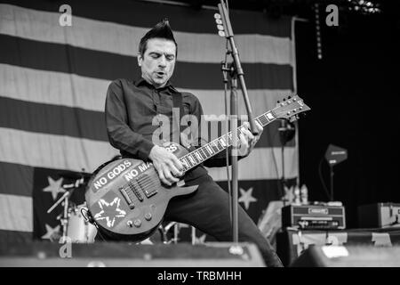 Anti Flag live beim Slam Dunk 2019 Stockfoto