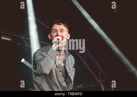 Frank Carter und die klapperschlangen im Primavera Sound 2019 Stockfoto