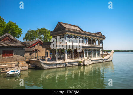 Boot der Reinheit und Einfachheit in der Sommerpalast, Peking Stockfoto