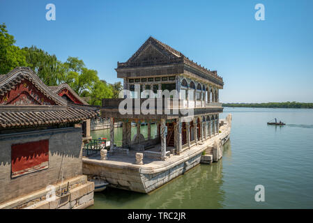 Boot der Reinheit und Einfachheit in der Sommerpalast, Peking Stockfoto