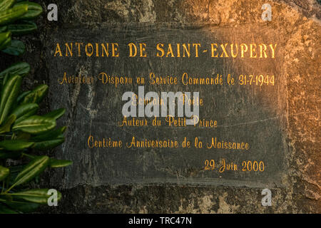 Grab Von Antoine De Saint Exupery Saint Tropez Frankreich Mai 19 Biphotonews Stockfotografie Alamy