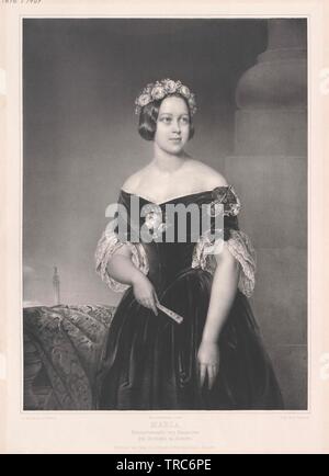 Marie, Prinzessin von Saxe Altenburg, Additional-Rights - Clearance-Info - Not-Available Stockfoto