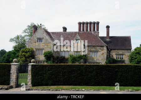 Batemans die Heimat von Rudyard Kipling von 1902 bis zu seinem Tod im Jahr 1936. Das Haus ist eine Jakobinische Wealden Herrenhauses und stammt aus dem Jahre 1634. Stockfoto