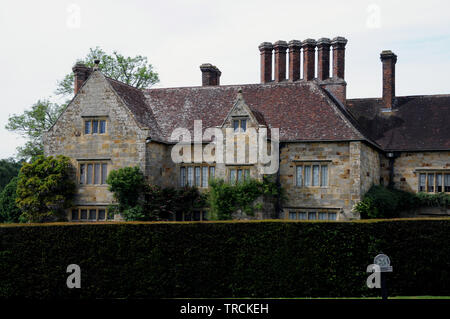 Batemans die Heimat von Rudyard Kipling von 1902 bis zu seinem Tod im Jahr 1936. Das Haus ist eine Jakobinische Wealden Herrenhauses und stammt aus dem Jahre 1634. Stockfoto