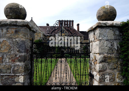 Batemans die Heimat von Rudyard Kipling von 1902 bis zu seinem Tod im Jahr 1936. Das Haus ist eine Jakobinische Wealden Herrenhauses und stammt aus dem Jahre 1634. Stockfoto