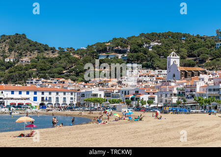 El Port De La Selva, Costa Brava, Katalonien, Spanien Stockfoto