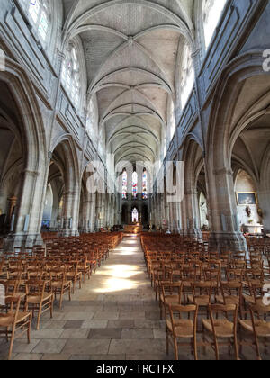 Kathedrale Saint-Louis, Château de Blois, Loir-et-Cher Abteilung, Center-Val de Loire, Frankreich, Europa Stockfoto