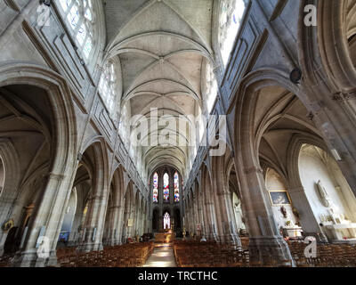 Kathedrale Saint-Louis, Château de Blois, Loir-et-Cher Abteilung, Center-Val de Loire, Frankreich, Europa Stockfoto