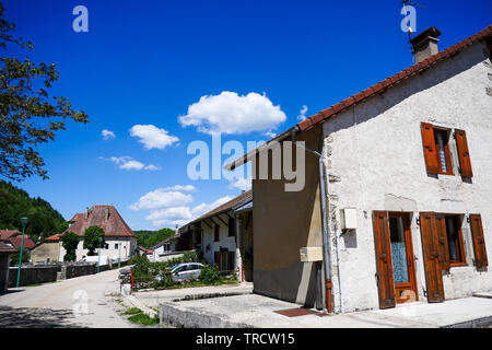 Lacoux, Ain, Frankreich Stockfoto