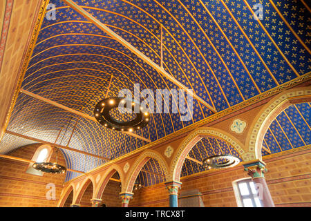 Die State Zimmer, Salle des Etats, mittelalterliche Festung von Schloss Blois, Blois, Loir-et-Cher Abteilung, Center-Val de Loire, Frankreich, Europa Stockfoto