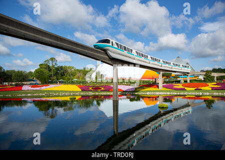 Epcot 2019 Blumen und Garten Festival Stockfoto