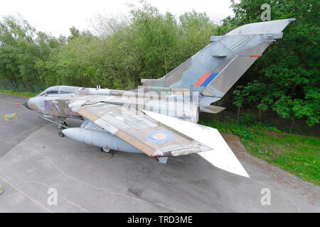 Panavia Tornado GR1 bei Yorkshire Air Museum Stockfoto