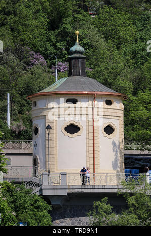 Kapelle St. Maria Magdalena auf dem Edvard Beneš Damm in Prag, Tschechische Republik Stockfoto