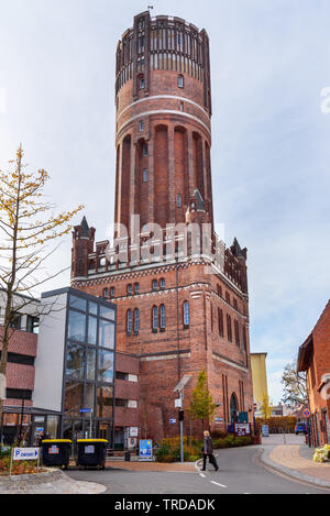 Lüneburg, Deutschland - November 06, 2018: Wasserturm oder alten Wasserturm in Lüneburg Stockfoto