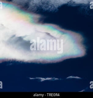 Perlmutt Cloud, Norwegen, Troms Stockfoto