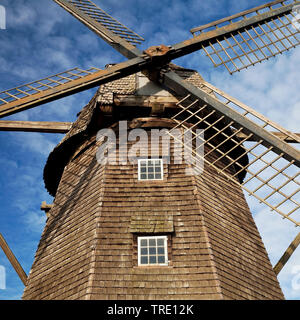 Windmühle in Coesfeld-Lette, Deutschland, Nordrhein-Westfalen, Münsterland, Coesfeld Stockfoto